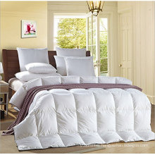 Wholesale Single/Double Size White Color Microfiber Bed Quilt For Hotel and Hospital